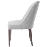 Brie Armless Chair (Set of 2) - White by Uttermost - View 7