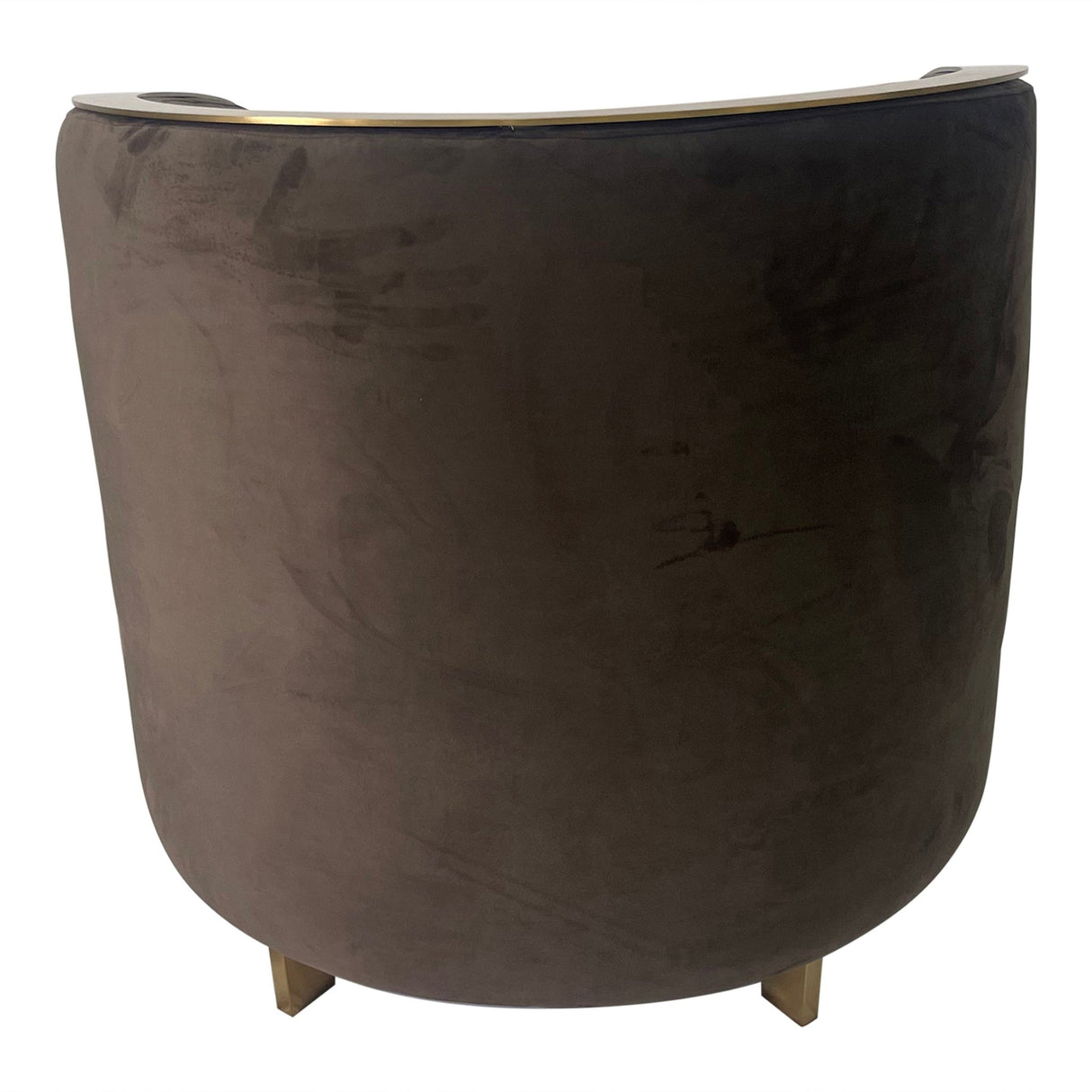 Brown and Gold Sofa Chair | Home Elegance USA