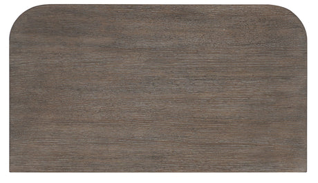 Modern Mood Three Drawer Nightstand - Dark Brown / Dark Gray by Hooker Furniture - View 4