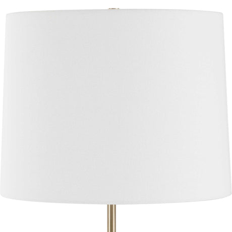 Rowland Panda Marble Buffet Lamp Black / Brass - Black / Gold by Uttermost - View 5