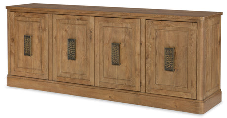 Cashiers Entertainment Credenza Almond - Light Brown by Hooker Furniture - View 2