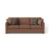 Milo Fabric Sofa With Nailhead Trim | Flexsteel