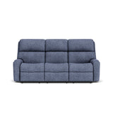 Rio Transitional Fabric Reclining Sofa | Flexsteel