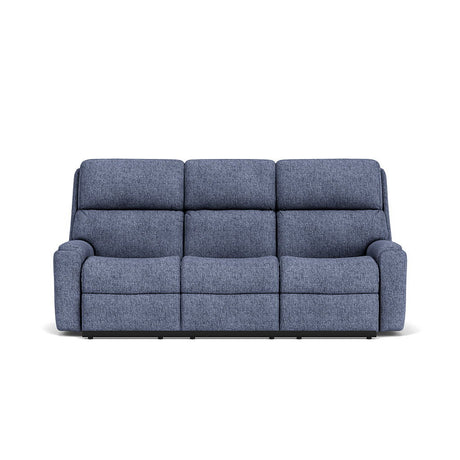 Rio Transitional Fabric Reclining Sofa | Flexsteel