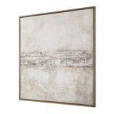 Desert Oasis Abstract Canvas Art - Gray by Uttermost - View 4