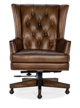 Finley Executive Chair - Dark Brown by Hooker Furniture - View 6