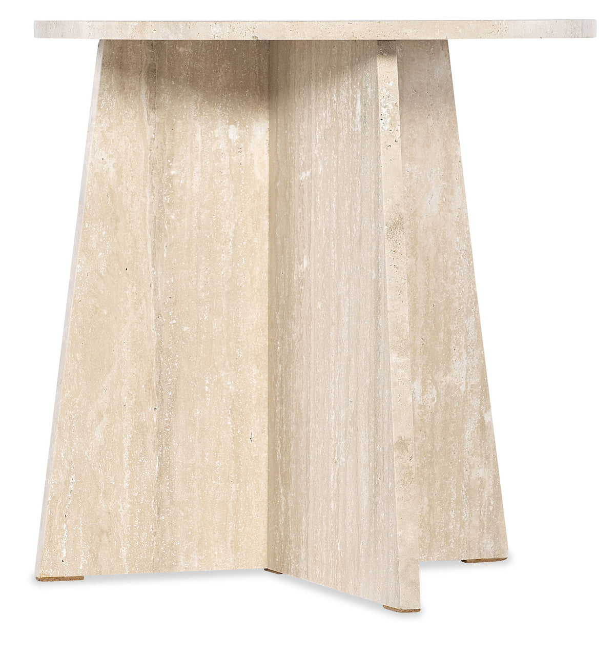 Melange Cirque End Table - Beige by Hooker Furniture - View 1