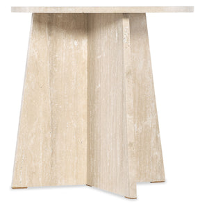 Melange Cirque End Table - Beige by Hooker Furniture - View 1