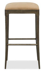 Cashiers Bar Stool - Beige by Hooker Furniture - View 2