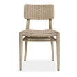 Kailua Outdoor Wicker Dining Chair - Gray by Uttermost - View 1