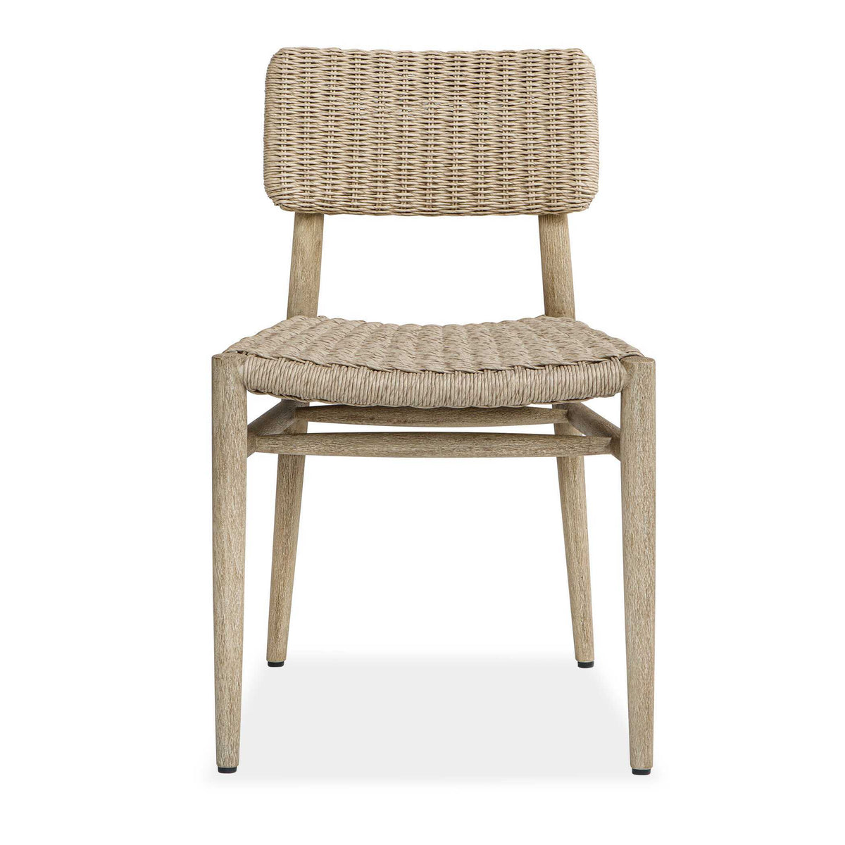 Kailua Outdoor Wicker Dining Chair - Gray by Uttermost - View 1