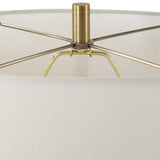 Promenade White Table Lamp by Uttermost - View 6
