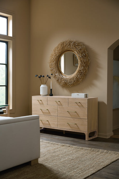 Banyon Bay Seven Drawer Dresser - Light Brown by Hooker Furniture - View 2