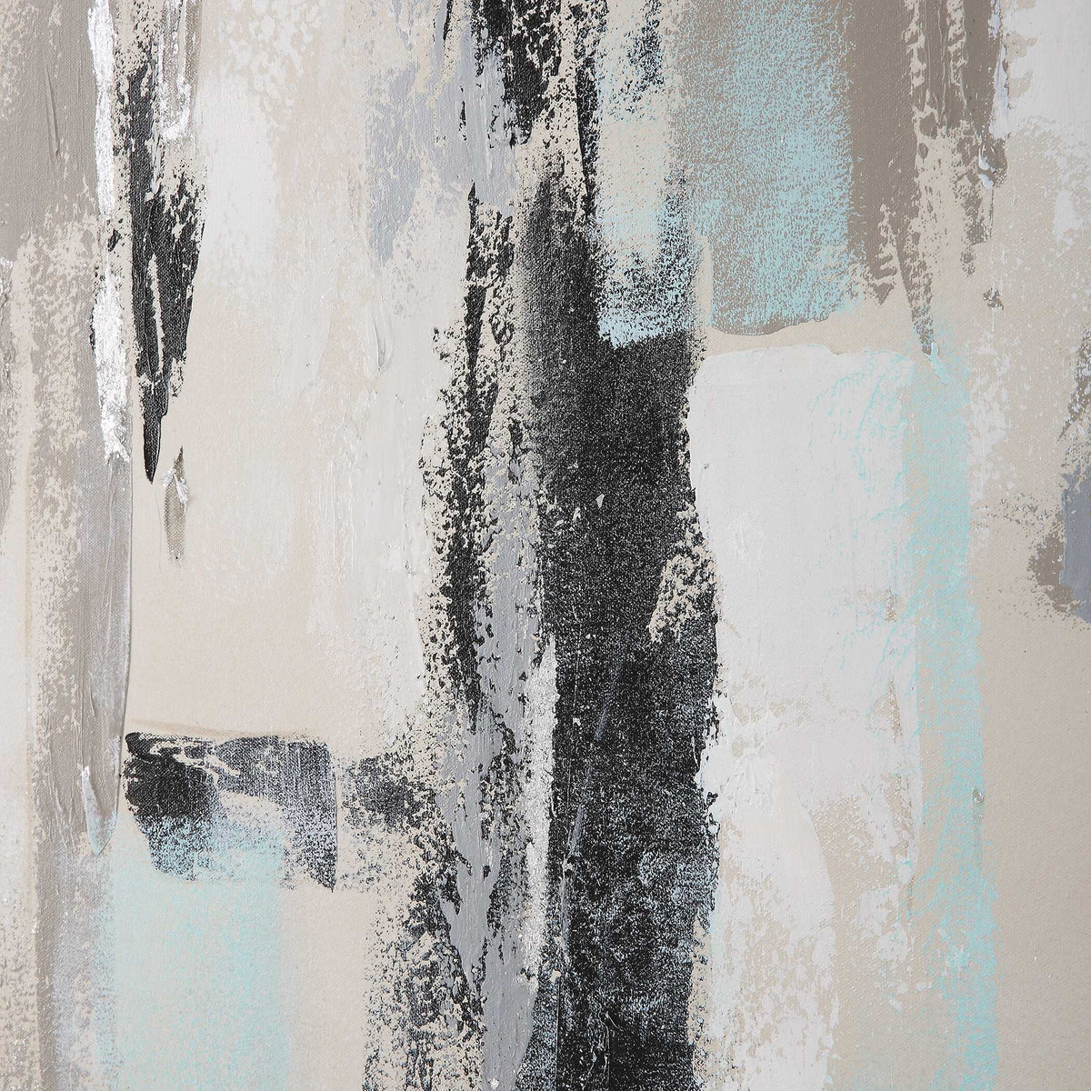Placidity Hand Painted Abstract Art - Beige by Uttermost - View 5