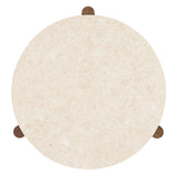 Eleana Round End Table Medium Wood - Beige / Dark Brown by Hooker Furniture - View 5