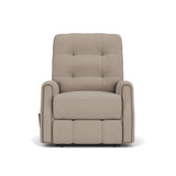 Devon Transitional Leather Recliner, Nailhead Trim | Flexsteel