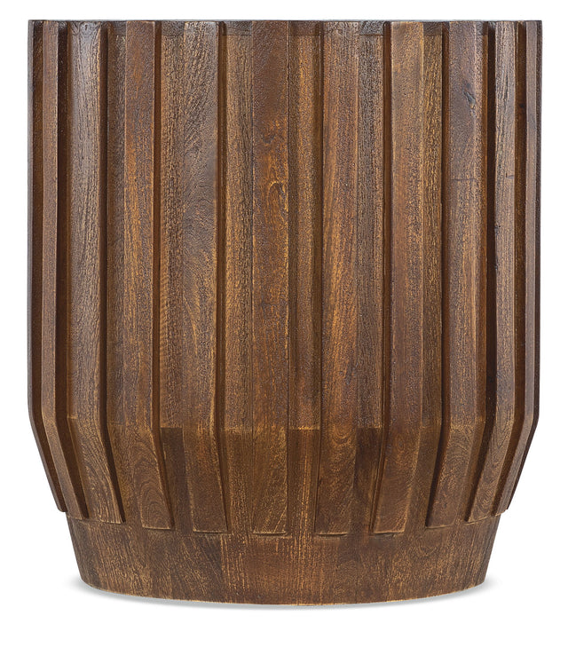 Commerce And Market Gears Round End Table - Bronze by Hooker Furniture - View 1