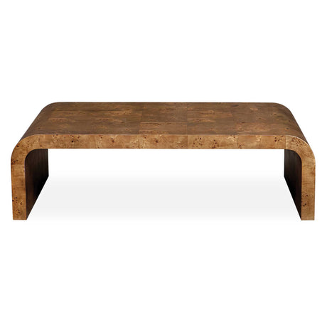 Carraway Burl Wood Coffee Table Woodtone - Light Brown by Uttermost - View 1