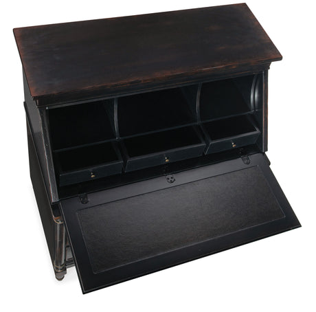 Charleston Secretary - Black by Hooker Furniture - View 2