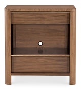 Eleana Two Drawer Nightstand Medium Wood - Dark Brown by Hooker Furniture - View 3