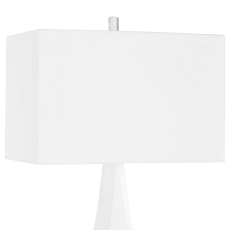 Mayme Table Lamp - White by Uttermost - View 7