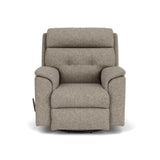 Mason Transitional Fabric Swivel Gliding Recliner | Flexsteel
