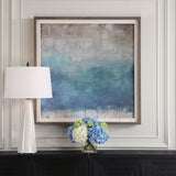 Serenity Paused Framed Abstract Print - Blue by Uttermost - View 2