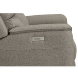 Henry Power Recliner With Power Headrest & Lumbar - Fog | Flexsteel
