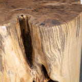 Habitat Accent Stool Natural - Light Brown by Uttermost - View 4