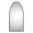 Brayden Tall Arch Mirror - Light Brown by Uttermost - View 1