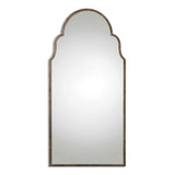 Brayden Tall Arch Mirror - Light Brown by Uttermost - View 1