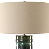 Loch Green Glaze Table Lamp by Uttermost - View 5