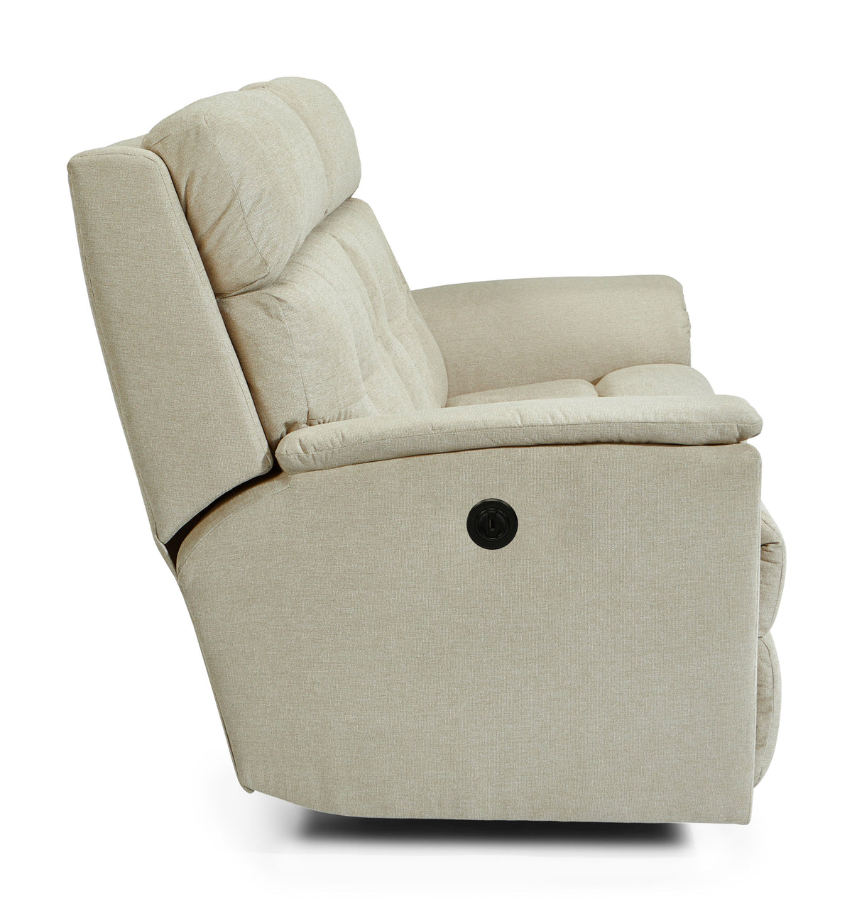 Mason Transitional Fabric Power Reclining Loveseat | Flexsteel