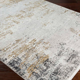 Ulen Abstract 10 X 14 Rug - Light Gray by Uttermost - View 3