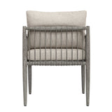 Borneo Outdoor Dining Chair Dove - Light Gray by Uttermost - View 4