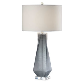 Anatoli Table Lamp Charcoal Gray - Gray / Beige by Uttermost - View 1