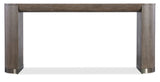Modern Mood Mink Console Table - Dark Brown / Dark Gray by Hooker Furniture - View 3