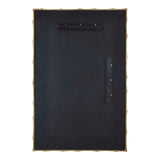 Brass Bamboo Rectangle Mirror - Gold by Uttermost - View 5
