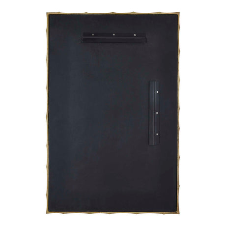 Brass Bamboo Rectangle Mirror - Gold by Uttermost - View 5