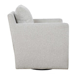 Tisdell Swivel/Glider Chair Cream - White by Uttermost - View 5