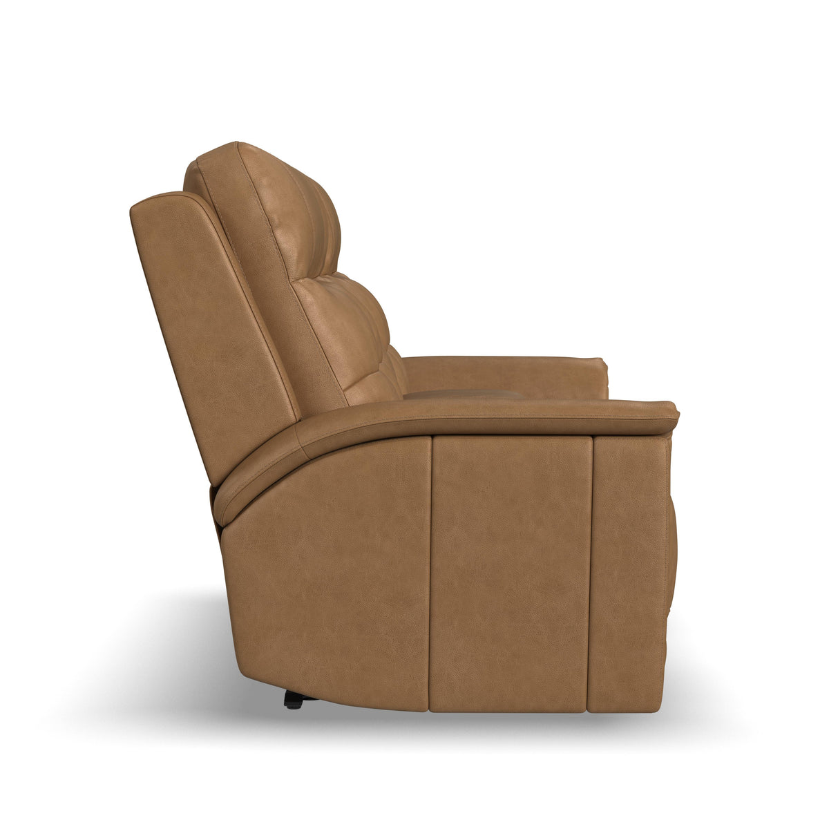 Ranger Power Reclining Loveseat With Console, Power Headrest, Lumbar, Heat & Massage - Oakridge | Flexsteel