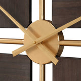 Walnut Elegance Wall Clock - Dark Brown by Uttermost - View 5