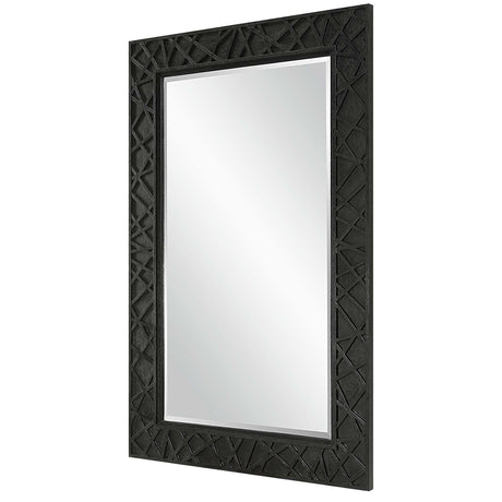 Everest Mirror - Black by Uttermost - View 4