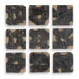 Ignite Wood Wall Decor (Set of 9) Black / Woodtone - Black / Light Brown by Uttermost - View 1