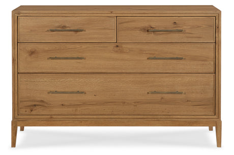 Cashiers Single Dresser Almond - Light Brown by Hooker Furniture - View 2