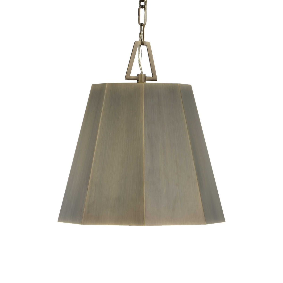 Granada 1 Light Hexagon Pendant - Dark Gray by Uttermost - View 6