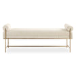 Bolster Bench - White by Uttermost - View 1