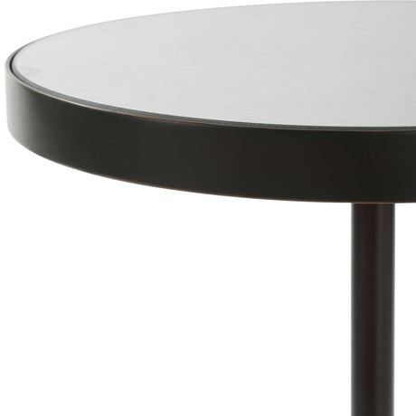 Odesa Marble Accent Table - Black / White by Uttermost - View 5