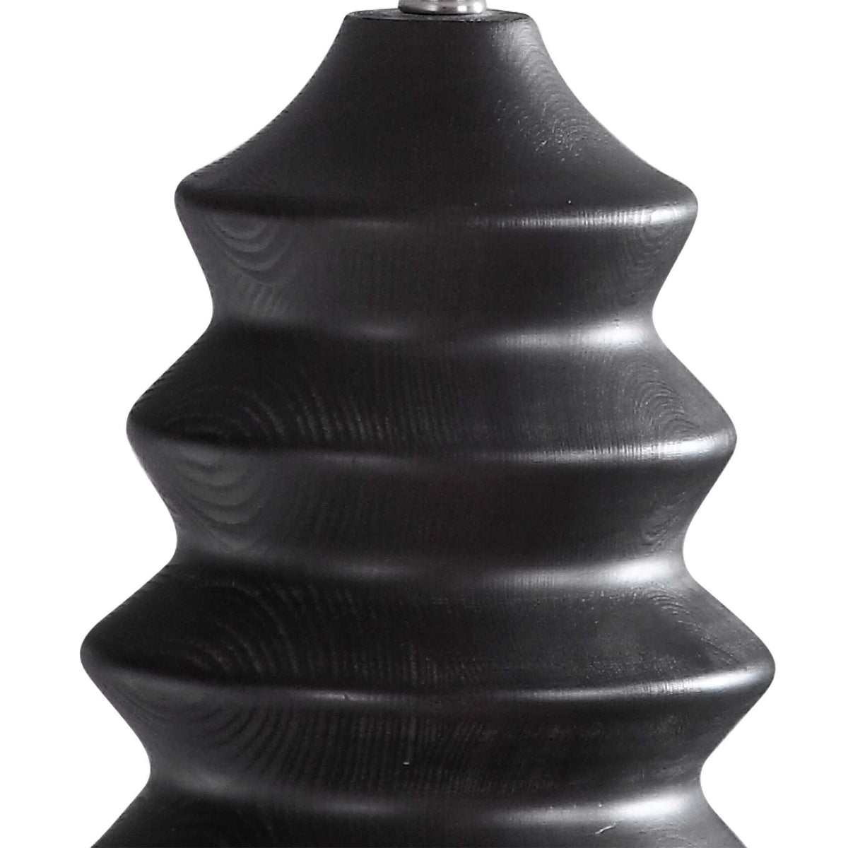 Mendocino Modern Table Lamp - Black / White by Uttermost - View 7