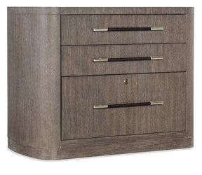 Modern Mood Lateral File Cabinet - Dark Gray by Hooker Furniture - View 1